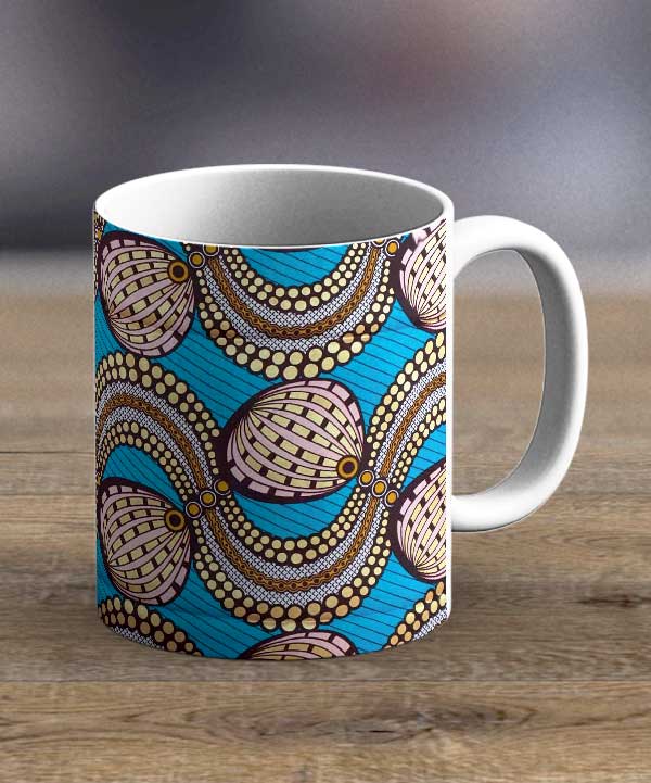 Coffee Mugs & Tea Cups - Fabric 25 – Ankara Print Mug