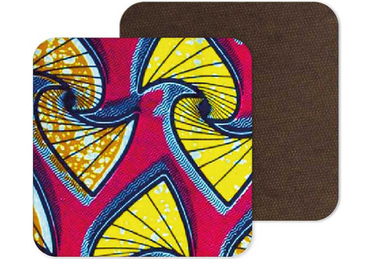 Fabric 25 – Unique African Print Coasters