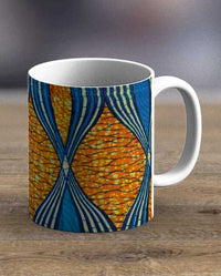 Coffee Mugs & Tea Cups Fabric 3 – Ankara Print Mug