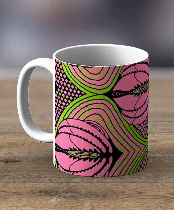 Mugs & Teapots Fabric 44 – Ankara Print Mug