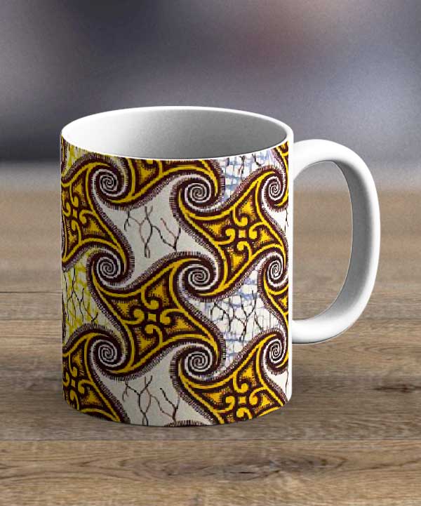 Mugs & Teapots Fabric 46 – Ankara Print Mug