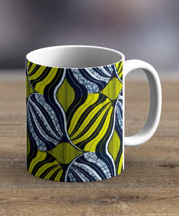 Mugs & Teapots Fabric 47 – Ankara Print Mug