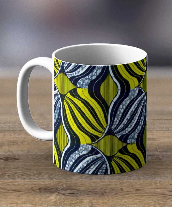 Mugs & Teapots Fabric 47 – Ankara Print Mug