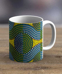 Mugs & Teapots Fabric 48 – Ankara Print Mug