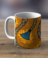 Mugs & Teapots Fabric 51 – Ankara Print Mug