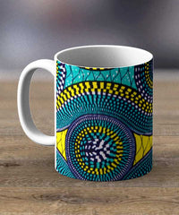 Mugs & Teapots Fabric 53 – Ankara Print Mug