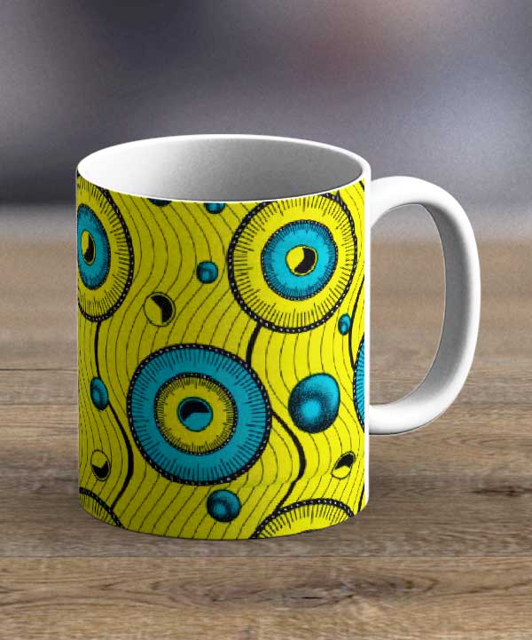 Coffee Cups & Mugs - Fabric 54 – Ankara Print Mug