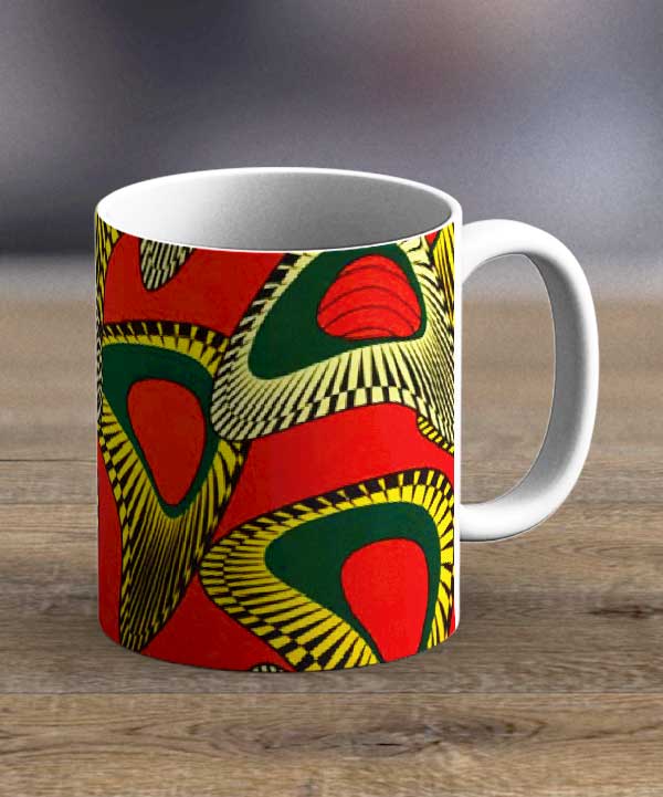 Mugs & Teacups Fabric 57 – Ankara Print Mug