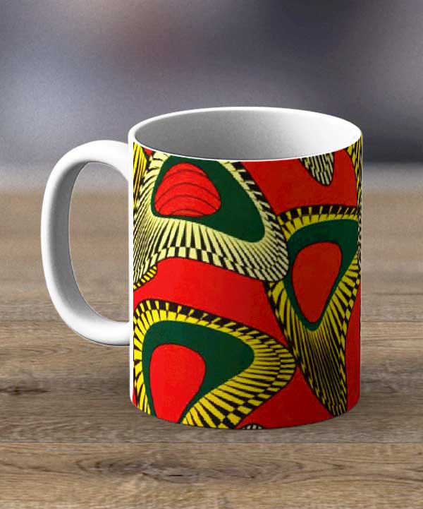 Mugs & Teacups Fabric 57 – Ankara Print Mug