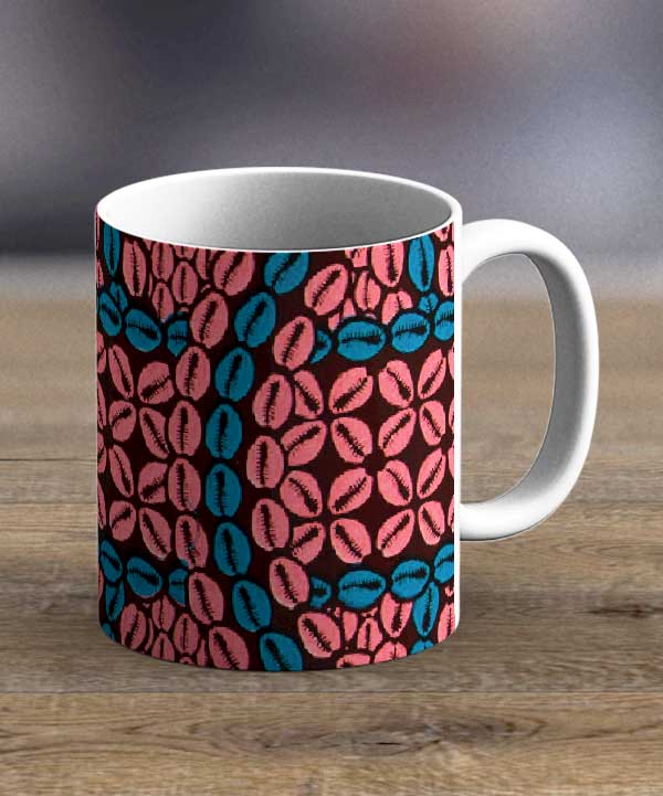 Mugs & Teacups Fabric 58 – Ankara Print Mug