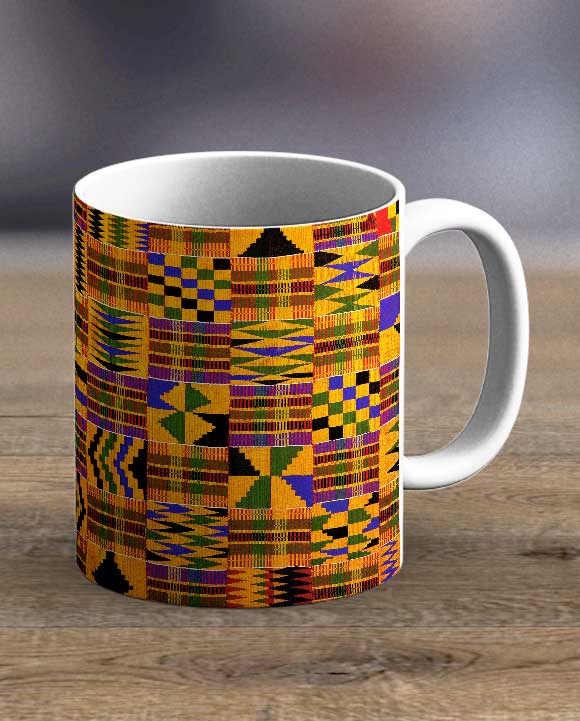 Mugs & Teacups Fabric 6 – Ankara Print Mug