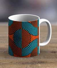 Mugs & Teacups Fabric 60 – Ankara Print Mug