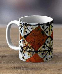 Coffee Mugs & Tea Cups Fabric 7 – Ankara Print Mug