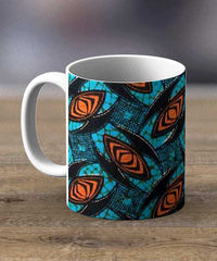 Coffee Mugs & Tea Cups Fabric 72 – Ankara Print Mug