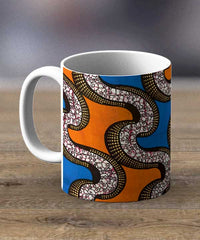 Coffee Mugs & Tea Cups Fabric 93 – Ankara Print Mug