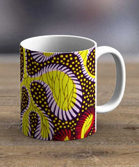 Coffee Mugs & Tea Cups Fabric 96 – Ankara Print Mug