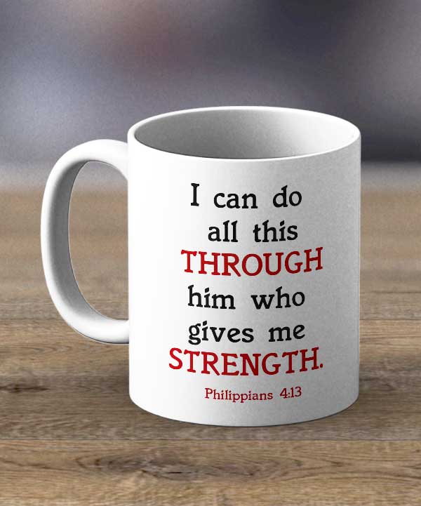 Cups & Mugs - I Can Do All This Print Mug