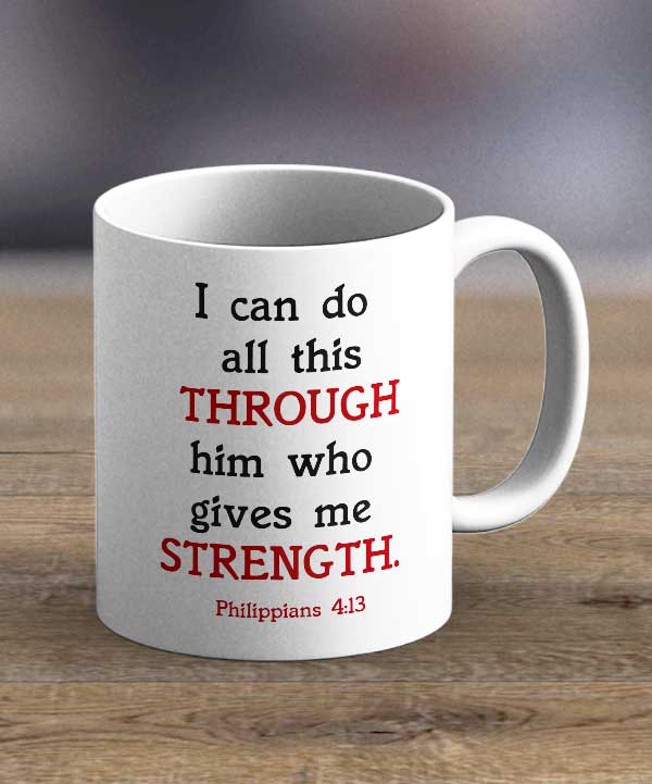 Cups & Mugs - I Can Do All This Print Mug