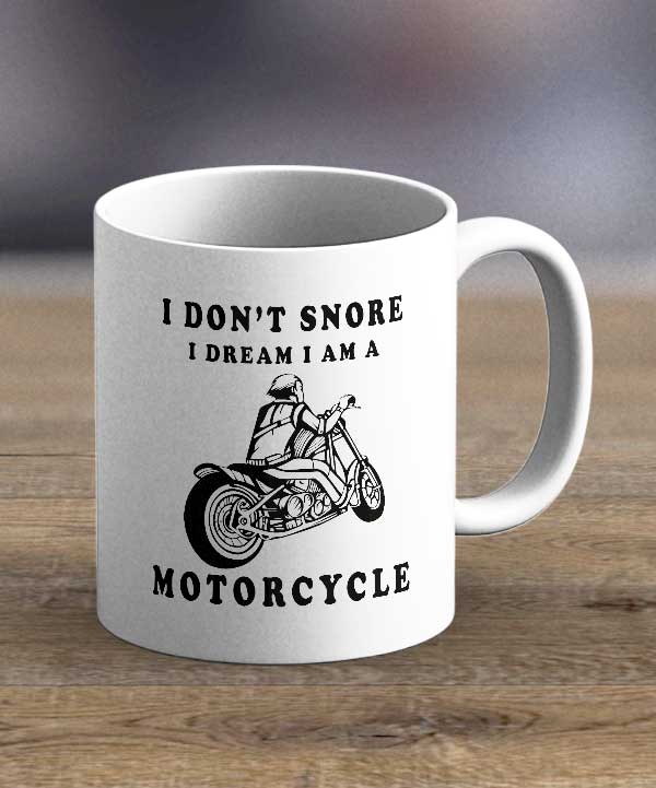 Coffee Cups & Mugs - I Don't Snore Print Mug