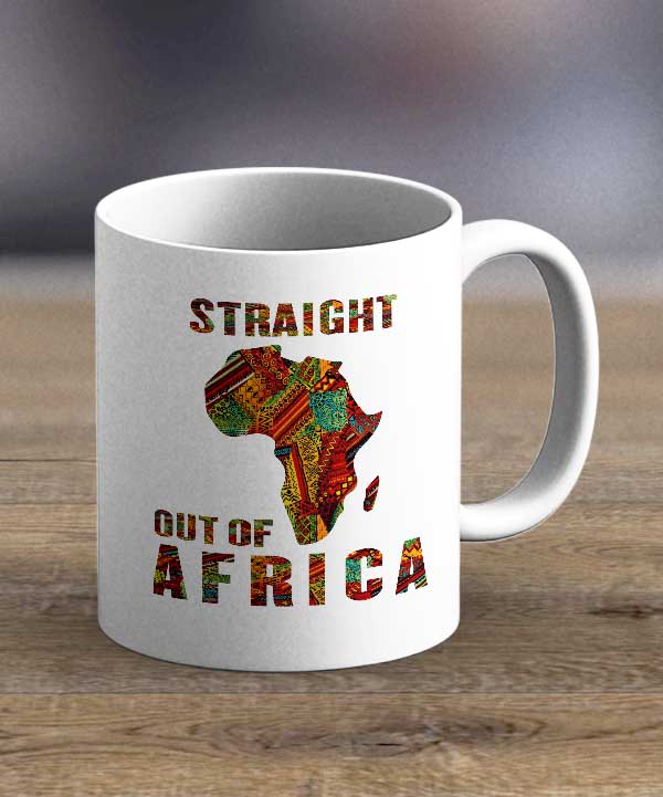 Coffee Cups & Mugs - Straight Out Of Africa Print Mug