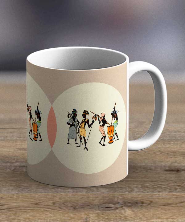 Coffee Cups & Mugs - Village People Print Mug