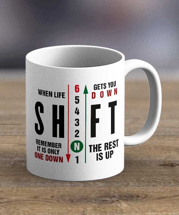 Coffee Cups & Mugs - When Life Gets You Down Print Mug
